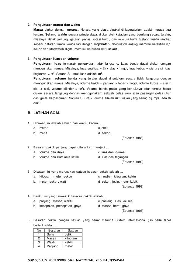 1 Besaran Dan Satuan