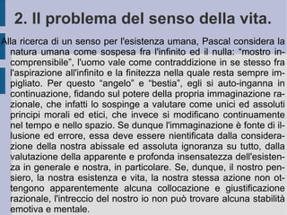 5. I limiti della filosofia. 