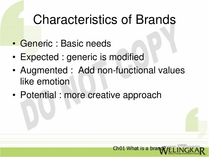 Product Brand Management: What is Brand?