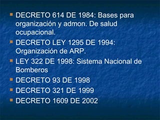 1. brigadas de emergencia | PPT