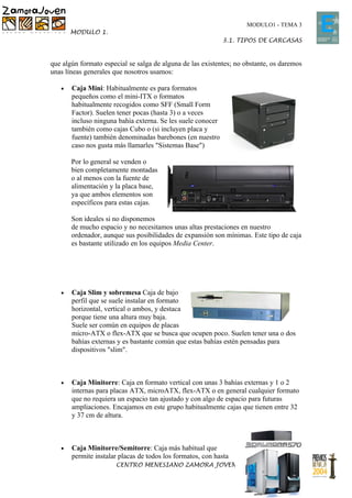 1. Carcasas Tipos | DOC