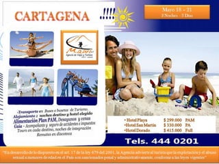 Excursiones Cartagena