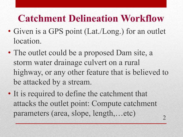 1 catchment delineation.ppt
