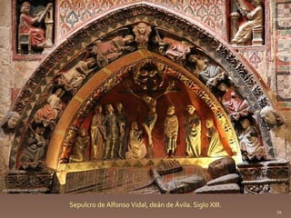https://picasaweb.google.com/ Sepulcro de Alfonso Vidal, deán de Ávila. Siglo XIII. 