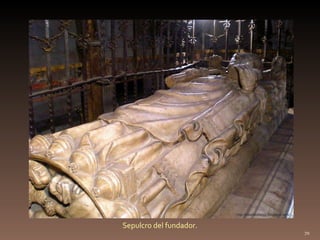 Sepulcro del fundador. http://villafotoblogg.blogspot.com/ 
