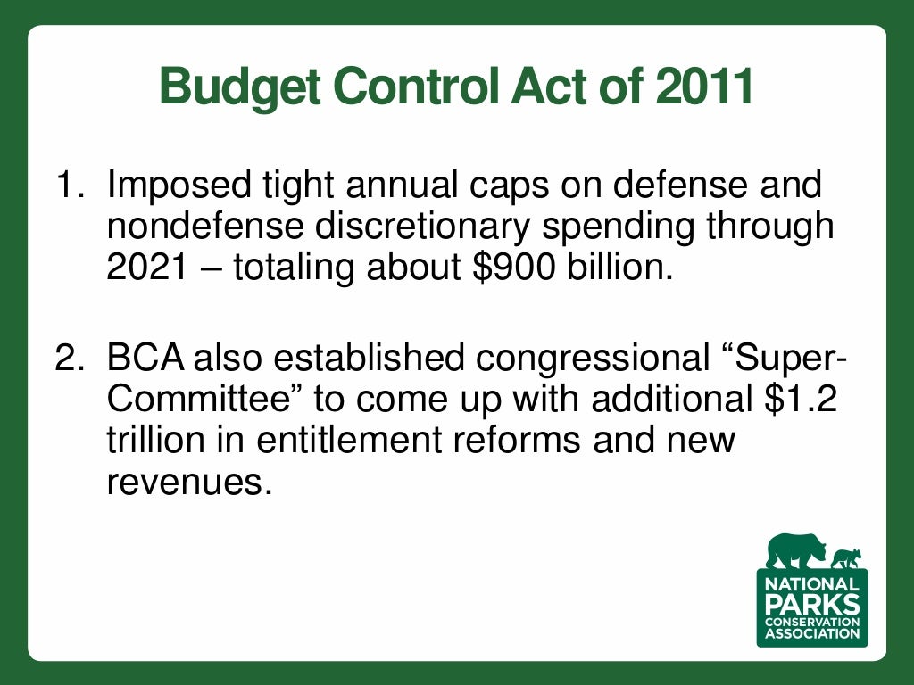 Budget Control Act of 2011