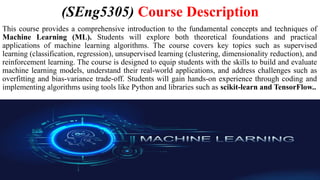 Comprehensive Introduction to Machine Learning Principles and ...