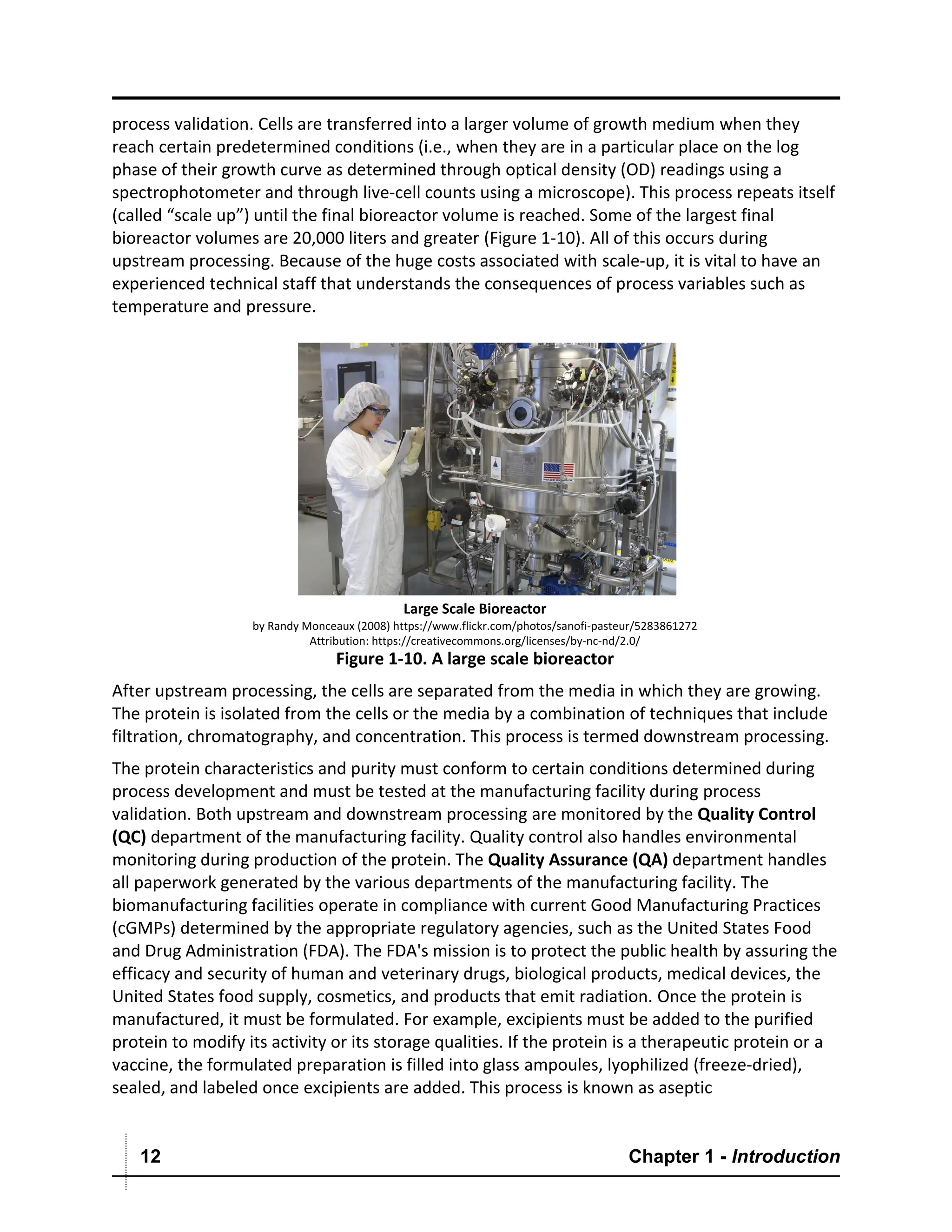 Introduction to Biomanufacturing process | PDF