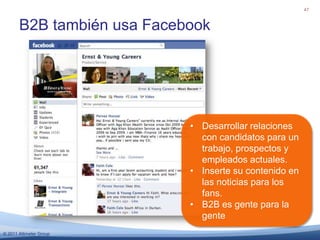 Plataformas de percepción de la comunidad27Communispace y Passenger ofrecen soluciones para focus groups en línea. La comunidades privadas dan mayor controlObtener aportaciones de comunidades específicasPuedes llegar a comunidades específicas que son difíciles de alcanzarPero son difíciles de crear – y mantener¿A quién se debe incluir? ¿Y excluir?Dar recompensas o incentivos no monetarios por participar en la comunidadMerece y requiere un administrador de la comunidad dedicadoIntegrarla al apoyo y proceso de innovación de tu empresaPros y contras de comunidades privadas28
