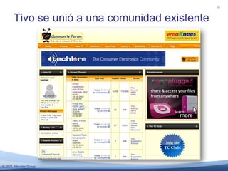 Pirámide de compromiso- Compartir33Compartir un linkCompartir fotosCompartir videosEscribir un estado actualizadoRetweet