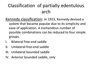 Kennedy Classification Rpd Examples 1-CLASSIFICATION OF RPD 1 copy.pptx