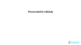 Porovnatelné náklady
 