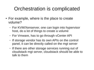 Introduction to CloudStack Storage Subsystem | PDF