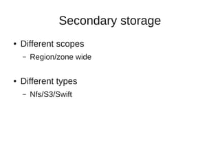 Introduction to CloudStack Storage Subsystem | PDF