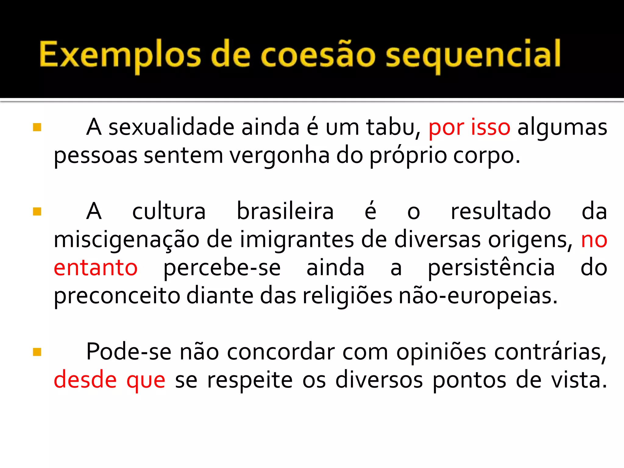 1 coesão textual - referencial e sequencial | PPTX
