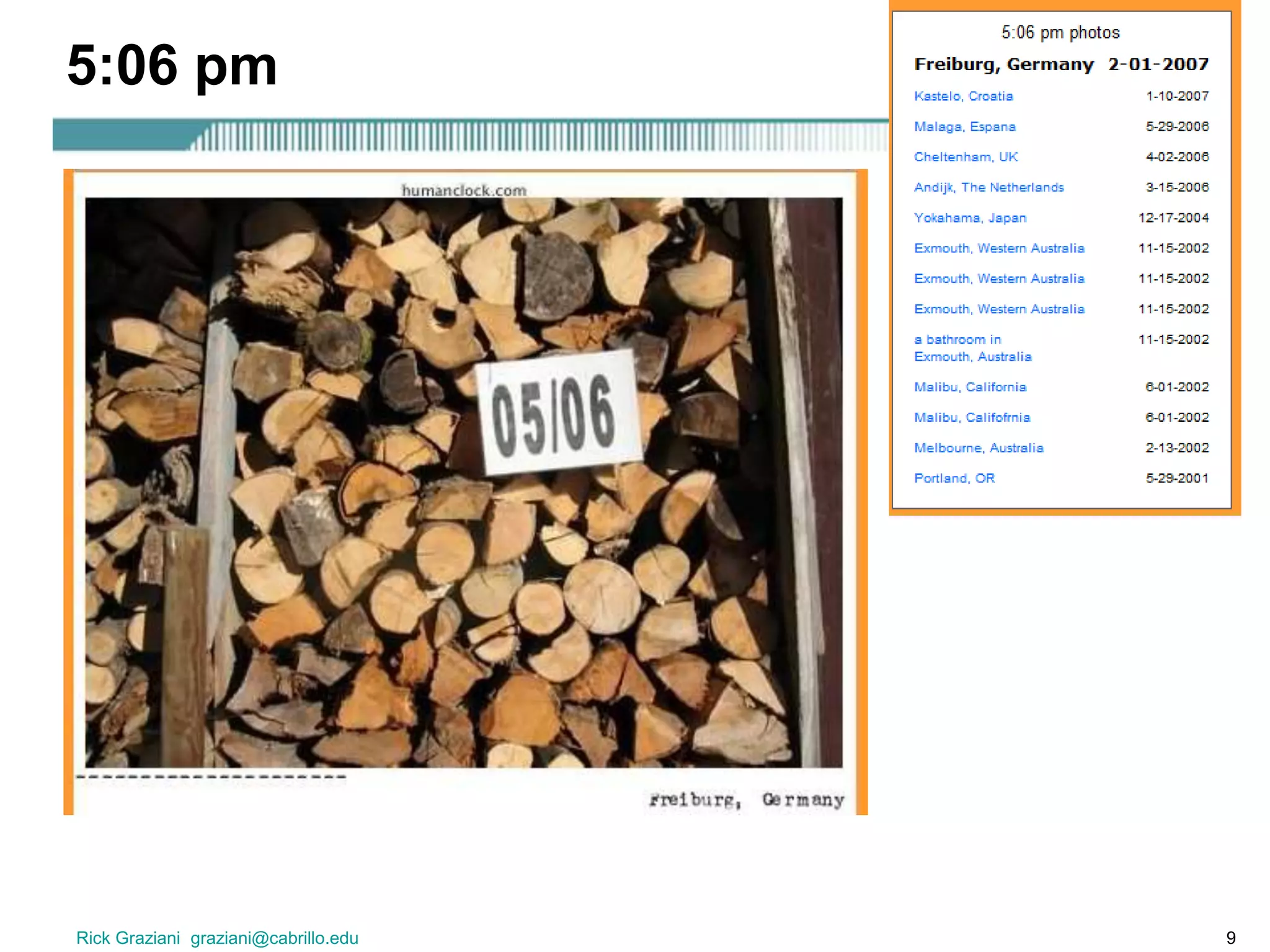 Rick Graziani graziani@cabrillo.edu 9
5:06 pm
 