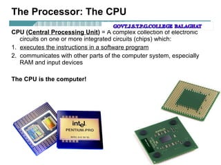 Cpu Basic Operation Computer Basics | PPT