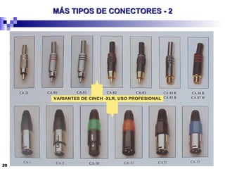MÁS TIPOS DE CONECTORES - 2 