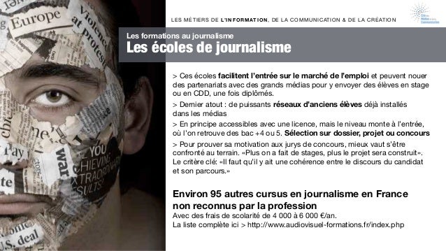 Les nouveaux métiers du journalisme