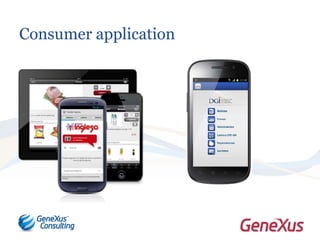 Consumer application
 