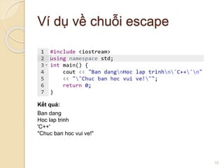 Giới thiệu ngôn ngữ lập trình C++ | PDF
