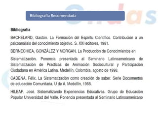 Bibliografía Recomendada
 