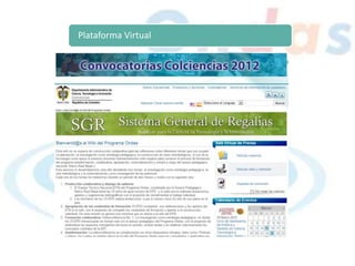 Plataforma Virtual
 