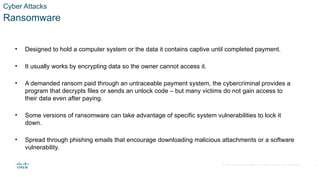 1- Cybersecurity Threats, Vulnerabilities, and Attacks.pptx