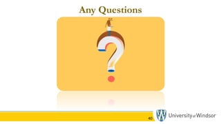 40
Any Questions
 