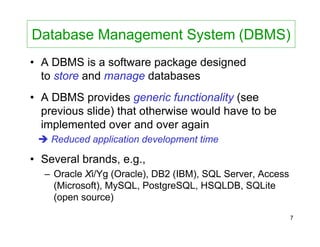 Database Systems Introduction Powerpoint | PPT image.
