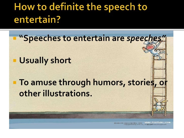speech to entertain Get an answer for 'what is the reason dr martin luther king, jr gave his famous i have a dream speech' and find homework help for other history questions at enotes. speech to entertain Get an answer for 'what is the reason dr martin luther king, jr gave his famous i have a dream speech' and find homework help for other history questions at enotes.