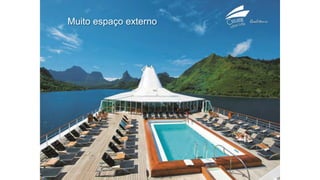 Muito espaço externo
 