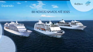 Expansão
88 NOVOS NAVIOS ATÉ 2025
 
