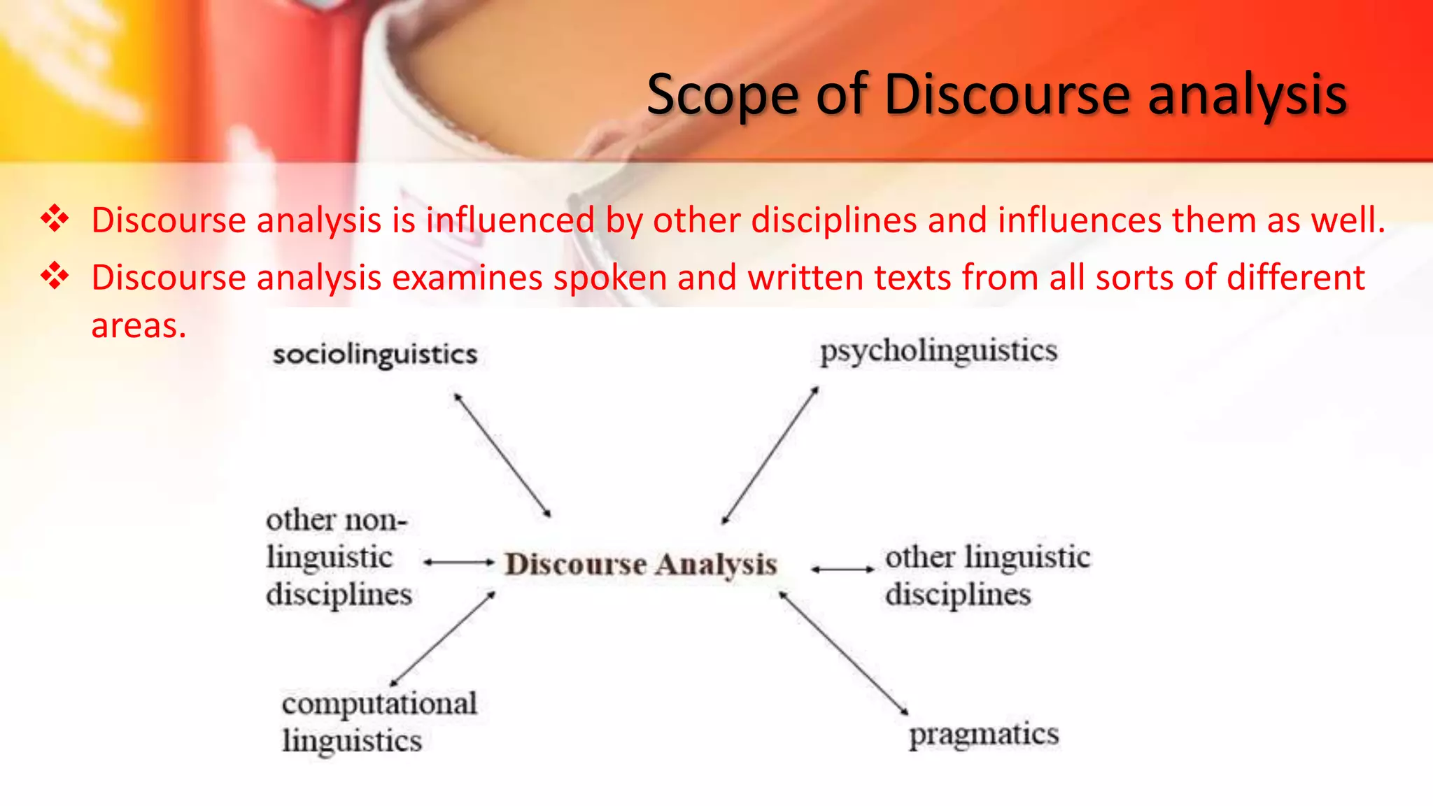 Discourse analysis | PPTX