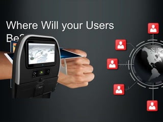 Where Will your Users
Be?

 