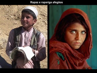 Rapaz e rapariga afegãos
 