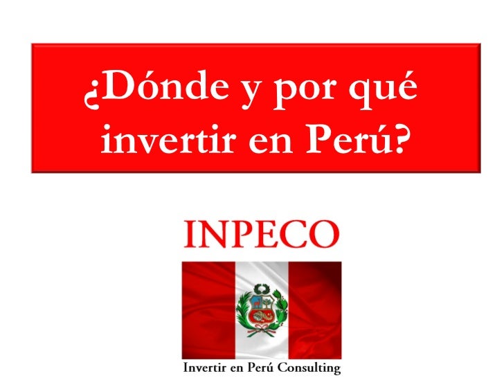 Invertir en forex peru