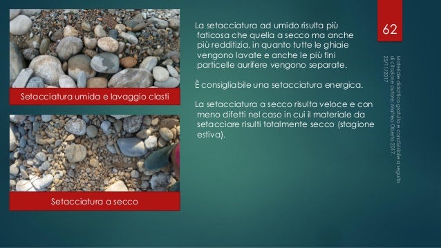 Cercare Oro Nei Fiumi è Legale