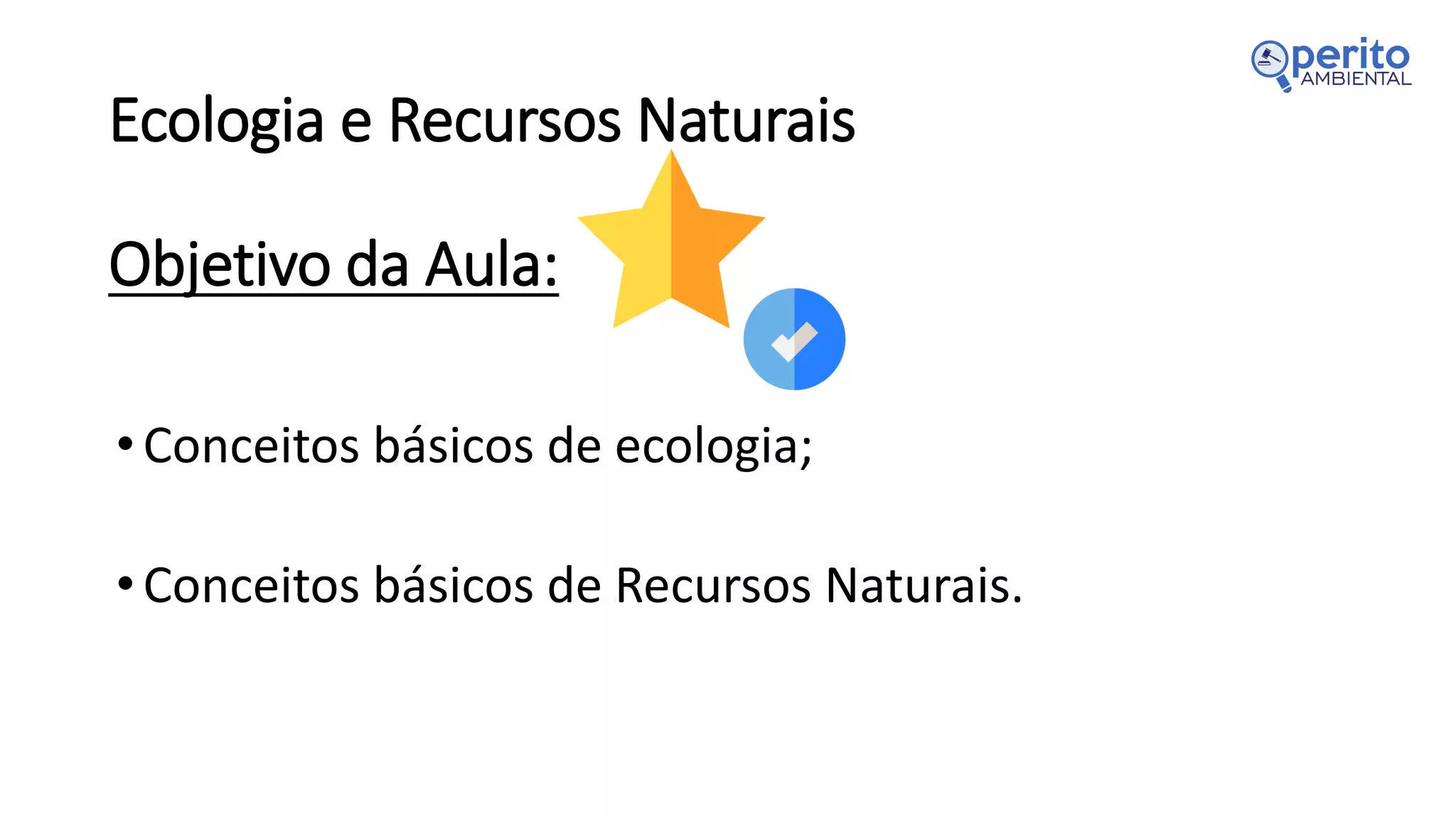 1 ecologia e recursos naturais