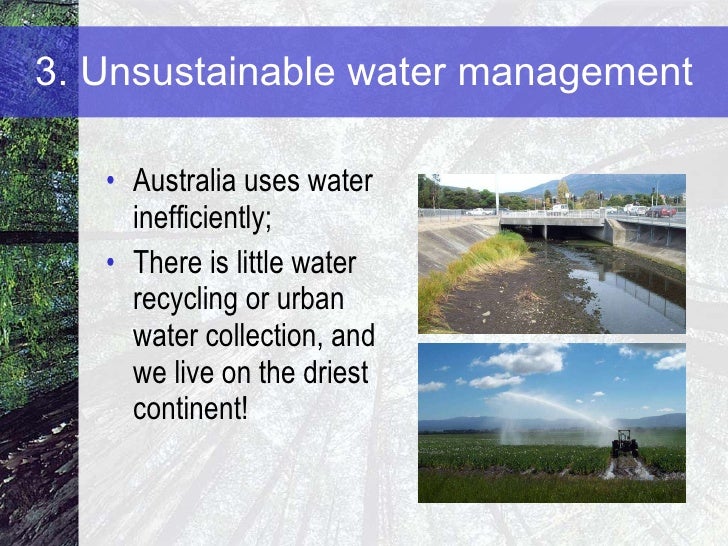 1 Ecologically Sustainable Development