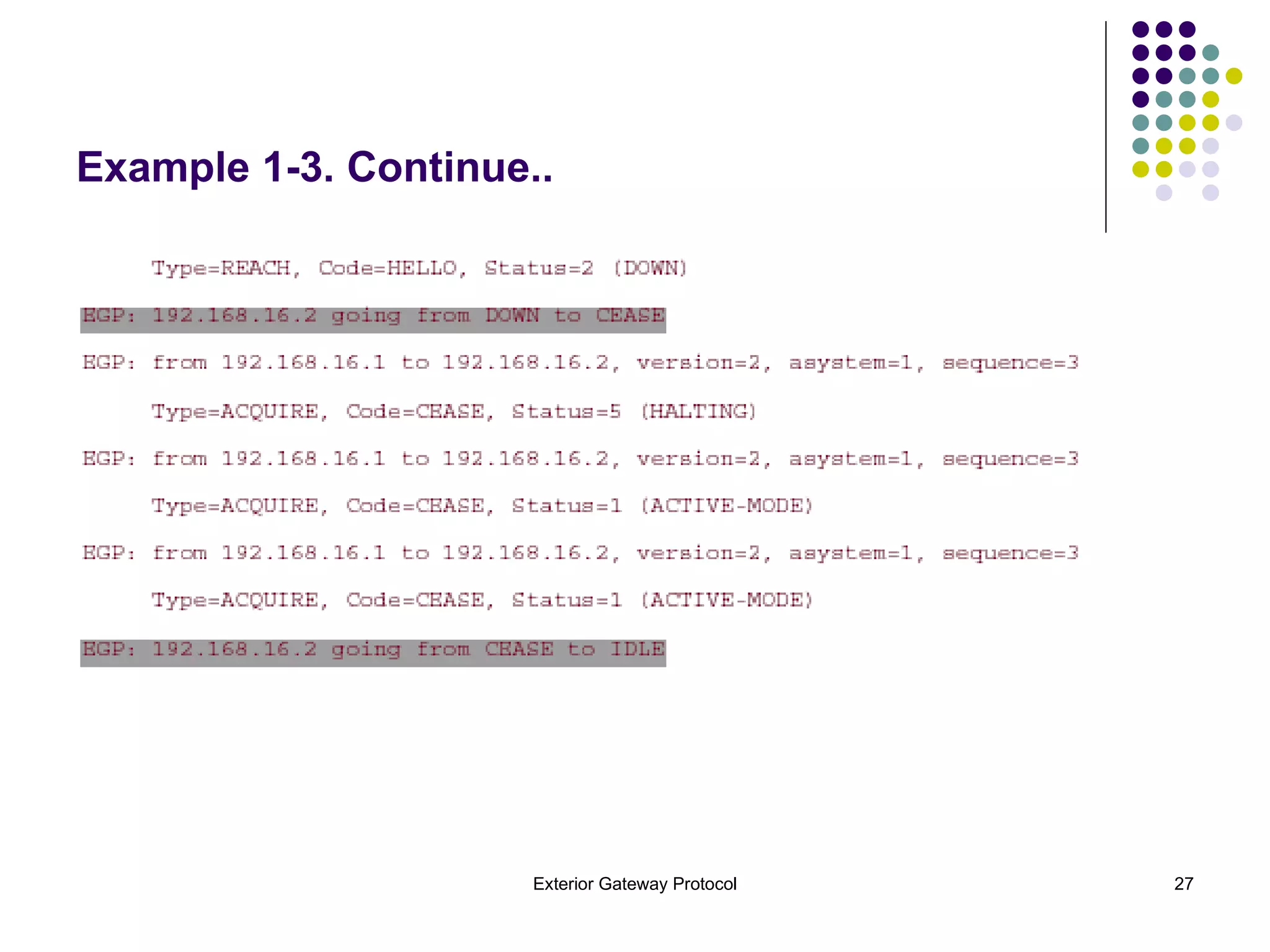 Example 1-3. Continue..  