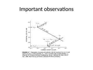 Important observations
 