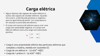 Carga elétrica
 