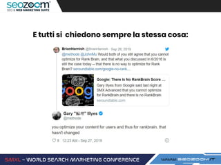 E tutti si chiedono sempre la stessa cosa:
 