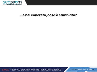 ...e nel concreto, cosa è cambiato?
 