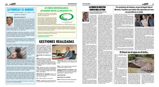INFORMACIÓN            ACTUALIDAD
10                                                                                                                                                                                                                                                                                                                                                                                               3
                                                                                        SI ERES EMPRESARIO,                                                                                       LA UNION EN NUESTRO                                                         Por vencimiento de términos, un juez de Bogotá dejó en
  LA POBREZA Y EL HAMBRE                                                             ATIENDE ESTE LLAMADO!!!!!!.                                                                                   CHOCO VALE LA PENA                                                      libertad a 14 políticos que habían sido capturados por nexos
 “ Un pueblo que descuida a sus niños es un                                                                                                                                                         RAFAEL FERNANDMONTOYA MONTOYA
                                                                                                                                                                                                    Ex alcalde El Carmen de Atrato
                                                                                                                                                                                                                                                                                            con paramilitares en Urabá.
                                                                              RECUERDA QUE HASTA EL 30 DE MARZO
            pueblo sin Futuro”                                                SE VENCE EL PLAZO PARA RENOVAR TU
                                                                                                                                                                                                    Mi querido Depar-        volver a liderar nuestros procesos, ya que
                                                                                                                                                                                                                                                                           ‘El Alemán’ contó cómo se formó el movimiento Urabá
                                                                                                                                                                                                                                                                           Grande, Unido y en Paz. Foto Semana
                                                                              MATRICULA MERCANTIL.
                                                                                                                                                                                                    tamento del Chocó,       son muchos los chocoanos que a diario         Según El Tiempo, el juez Primero de Bogotá dejó en libertad
                    Mario Alonso Salazar R.                                                                                                                                                         un territorio con una    se preparan con esfuerzos y con grandes       a Guillermo Ceren Villorina, Luis Albeiro Vega Peña, Evelio
                                                                              POR SU PARTE, LAS ENTIDADES SIN  ÁNI-                                                                                                                                                        Enrique Escobar Fuentes, Jorge Mario Monsalve Vásquez
                                                                              MOS DE LUCRO, LLÁMENSE ASOCIACIONES,                                                                                  gran riqueza cultural,   atributos de liderazgo, lo que brinda ido-
                  El Chocó sobresale de nuevo, las estadísticas                                                                                                                                                                                                            (ex alcalde de Arboletes), Ángela María Machado Arias,
                                                                                                                                                                                                    hídrica, con grandes     neidad para administrar las instituciones
                  oficiales sobre desnutrición en el país nos dispara         FUNDACIONES, CORPORACIONES, ENTRE                                                                                                                                                            Blanca Soledad Ayala Flórez, Luis Carlos Arrieta Yáñez,
                                                                                                                                                                                                    reservas forestales,     que hoy se encuentran intervenidas, así
                  nuevamente al fondo de la tabla duplicando el pro-          OTRAS, DEBERÁN RENOVAR ANUALMENTE                                                                                                                                                            Gladys Elena Bedoya Ramírez (ex secretaria de Control
                                                                                                                                                                                                    sus étnias hace que      que hay que volver a recuperar la CON-        Interno de la alcaldía de Apartadó), Gustavo Germán Guerra
                  medio nacional; en cuanto a los niños se refiere está       SU INSCRIPCIÓN, EN LOS MISMOS TÉRMI-                                                                                  nuestra cultura sea      FIANZA y a exigir nuestros derechos.          Guerra (ex alcalde de Arboletes), William Saleme Petro,
                  en 2.6 puntos por encima de dicho promedio de un            NOS Y TARIFAS DEL REGISTRO MERCANTIL.                                                           única, que la calidad humana y amabi-          Otro factor que ha azotado a nuestro          Roberto González Ávila, Jorge Luis Lozano Anaya, y Jairo
                  total de 80.000 niños menores de 5 años, 12.000             SI TE INSCRIBES POR PRIMERA VEZ, DICHA INSCRIPCIÓN, NO TENDRÁ NINGÚN COSTO.                     lidad brille en cada uno de los rincones a     Departamento en los últimos tiempos es        Alberto Banquet Páez.
                  niños padecieron graves problemas de desnutrición                                                                                                           lo largo de la geografía chocoana.             la inseguridad, aspecto que es tarea de       Una fuente de la Fiscalía le explicó aVerdadAbierta.com que
                  en su gran mayoría hijos de niñas menores de 15             PARA MAYOR COMODIDAD Y AGILIDAD, REALIZA TUS TRAMITES DE INSCRIPCIÓN, RE-                       Pero no todo es color de rosa , vemos          todos en compañía de la fuerza pública,       el juicio seguirá a pesar de que se diera la libertad a los
 años y de madres solteras; 9.000 de estos son indígenas, las comu-           NOVACIÓN, REGISTRO DE PROPONENTES Y CONSULTAS,  VÍA INTERNET, EN LA PAGINA                      como nuestro Departamento pese a               reivindicarla y mejorar los índices, para     políticos.                                                       letes, Antioquia, fue a verlo en 2002 para pedirle dinero
 nidades Embera, Wounaan y Tule tienden a desaparecer por física              WEB DE  ESTA INSTITUCIÓN, INGRESANDO AL PORTAL  WWW.CCQ.ORG.CO/SERVICIOS                        todo esto ha afrontado y afronta grandes       lograr un mejor desarrollo territorial.       A comienzos de marzo de 2010, 25 políticos de esta región,       para la campaña del ex senador de Cambio Radical Rubén
 hambre y enfermedades, como la tuberculosis.                                 /EMPRESARIALES/CÁMARA EN LINEA.                                                                 dificultades, una de ellas el desplaza-        En mi periodo de Alcalde tuve la oportu-      entre los que se encontraban estos 14, fueron capturados         Darío Quintero. Quintero fue también secretario privado de
                                                                                                                                                                              miento que ha afectado a gran parte de         nidad de participar de muchas mesas de        y, desde entonces, se presentaron varias dilaciones por lo       Álvaro Uribe Vélez, cuando era gobernador de Antioquia.
 El desinterés del estado es monumental y escandaloso, sólo 2.000                                                                                                             los Municipios que componen el hermoso         trabajos, de asistir a muchas reuniones       que fue imposible para la magistratura mantenerlos presos.       El político fue detenido en mayo de 2008 por sus nexos
                                                                              ESTAR AL DÍA CON LOS COMPROMISOS DE TU EMPRESA REAFIRMA NUESTRA RESPON-
                                                                                                                                                                              territorio chocoano, donde muchos les          importantes con el alto Gobierno, de          El juez, citado por El Tiempo, explicó que “el despacho no       con ‘El Alemán’ luego de que se investigara su incremento
 de 20.000 niños indígenas menores de 5 años gozan de la precaria             SABILIDAD Y PERTENENCIA CON EL CHOCÓ.
                                                                                                                                                                              ha tocado abandonar sus tierras, hoy           escuchar y leer muchos diagnósticos, de       puede cargar con las consecuencias procesales por el ven-        en las elecciones para el Congreso de 2002 en la región
 atención del gobierno, de un total 65.000 niños indígenas chocoa-                                                                                                                                                                                                         cimiento de términos, ya que los mismos se debieron a la         del Urabá, cuando pasó de tener 37.611 votos en 1998 a
                                                                                                                                                                              aunque existen políticas públicas con el       sentir muchas veces la impotencia por
 nos, entonces dicho claramente 18.000 niños indígenas chocoanos              ELSA PASELIA DELGADO ROSERO                                                                                                                                                                  complejidad del caso, al cambio de radicación (de Medellín a     65.850 cuatro años más tarde.
                                                                                                                                                                              ánimo de remediar toda esta situación          la lentitud en los procesos de reivindi-
 agonizan en difíciles condiciones de inanición.                              PRESIDENTE EJECUTIVA                                                                                                                                                                         Bogotá) y al cese general de actividades de la rama judicial”.   ‘El Alemán’ reconoció que financió campañas por más de
                                                                                                                                                                              vemos todavía como muchos de nuestros          cación de los derechos de la población,
                                                                                                                                                                                                                             por ello por el Choco vale la pena, hoy es    Si bien los 14 políticos saldrán libres de manera inmediata      dos mil millones de pesos. Según el ex ‘para’ el movimiento
                                                                                                                                                                              coterráneos siguen sin que se les reivindi-
 Por todo esto el Chocó posee la tasa más alta de mortalidad infantil                                                                                                         quen sus derechos y puedan contar con          hacer acciones que generen la solución        seguirán vinculados al proceso.                                  que se desarrolló en el Urabá y el Darién chocoano, se
 de Colombia, 34 x 1000 para menores de un año y la mortalidad ma-                                                                                                                                                                                                         Los políticos son procesados por supuestos nexos con el          extendió a varios municipios de Córdoba, entre los que se


                                                                                  GESTIONES REALIZADAS
                                                                                                                                                                              retornos justos, donde halla dignidad,         a los problemas, de estructurar un Plan
 terna es cinco veces superior a la de Bogotá y cerca de cuatro veces                                                                                                                                                                                                      ‘Movimiento Político por una Urabá Grande, Unido y en            encuentran Canaletes, Los Córdobas, Puerto Escondido
                                                                                                                                                                              reactivación económica (proyectos pro-         especial de intervención que vaya ami-
 el promedio nacional.                                                                                                                                                                                                                                                     Paz’, un proyecto político liderado por los paramilitares en     y Moñitos, y recibió en esa zona el nombre de ‘Marisco’.
                                                                                                                                                                              ductivos), seguridad, educación, salud ,       norando los problemas, de establecer          Urabá, que contó con el apoyo del ex jefe del Bloque Élmer       Además dijo que los aspirantes al Congreso de la República,
                                                                                                                                                                              equidad de género, entre muchos otros          macro proyectos aprovechando nuestra          Cárdenas, Freddy Rendón Herrera, alias ‘El Alemán’ en las        recibieron 200 millones, a las alcaldías y gobernaciones 50
 Los programas estatales como Familias en Acción y Familias Guar-                                                                                                             aspectos.                                      ubicación geográfica, (aunque tengo           elecciones de 2002. Con este proyecto las autodefensas           millones, y que el mencionado bloque financió el 60 por
 dabosques, son insuficientes, la desnutrición está íntimamente ligada      Gestiones realizadas, en Pro de                                                                   Otro tema bastante preocupante es el           conocimientos de algunos muy intere-          buscaban poner sus candidatos en diferentes alcaldías            ciento del proyecto de los citados movimientos políticos.
                                                      a la situación de     adquirir recursos y programas                                                                     caso de la salud, donde el sistema se ha       santes), de optimizar mejor los planes de     y asambleas departamentales de Antioquia, Chocó y                Ese movimiento político fue creado por los llamados cuatri-
                                                      pobreza y miseria     para el departamento del choco,                                                                   mirado mas como un negocio que como            contingencia que permita tener mejores        Córdoba.                                                         llizos, Manuel Darío Ávila, Jesús Enrique Doval, Estanislao
                                                      de los pueblos, la    que ayuden a mejorar la calidad                                                                   un servicio vital, a esto le sumamos la        tiempos de respuesta, a la ola invernal       En una versión libre ‘El Alemán’ de 18 junio de 2009 había       Ortiz, ex alcalde de Turbo, y César Andrade, todos conde-
                                                      desigualdad, la       de vida de sus habitantes, estas                                                                  dispersión de los municipios de nuestro        que afecta hoy muchos sitios de nuestro       dicho que Gustavo Germán Guerra, el alcalde de Arbo-             nados por concierto para delinquir.
                                                      delincuencia, la      se realizaron hablando con los                                                                    Departamento, la falta de una capacidad        Departamento.
                                                      descomposición
                                                      social y familiar
                                                      profundizan el
                                                                            señores ministros y directores de
                                                                            las siguientes instituciones.
                                                                                                                                                                              instalada en muchos de ellos para dar
                                                                                                                                                                              una atención digna a la población que
                                                                                                                                                                              garantice el derecho a la salud, lo que ha
                                                                                                                                                                                                                             Habría mucho más para escribir, pero
                                                                                                                                                                                                                             quiero finalizar con la reflexión quizás
                                                                                                                                                                                                                             más importante, todos esto es posible
                                                                                                                                                                                                                                                                                            El Chocó con el agua en el techo..
                                                                                                                                                                              llevado a que muchas personas fallezcan        si miramos como un colectivo, que así         “Mas de 11.000 familias damnifi-
                                                      problema.             MINISTERIO DE AGRICULTU-                                                                          o queden con discapacidades, por falta         hallan diferencias políticas o de ideas, en   cadas por la lluvias en el depar-
                                                                            RA:                                                                                               de un medicamento, de una atención             el campo administrativo seamos uno solo,      tamento”
                                                   Si todo el siste-                                                                                                          primaria, de transporte para trasladar un      planeando las actividades, gobernando         Varios municipios en situación de
                                                   ma político, eco-        INPEC: gestiones para construir                                                                   paciente, o muchos otros aspectos.             de cara a la comunidad, administrando         calamidad, 600 viviendas des-
                                                   nómico y social          una cárcel en la ciudad de Quibdo,                                                                En el campo de la educación hoy inter-         los recursos con transparencia, es decir,     truidas y 200 más en alto riesgo
 persiste en aplicar métodos que no han dado resultados a lo largo de       con mayor cobertura , que permita                   CAPRECOM: Mejorar prestación de salud         venida aunque se ha visto un poco de           que todas las fuerzas vivas converjan en      son las estadísticas del gobierno,
 décadas será muy difícil que podamos salir de esta nefasta realidad        mejorar la calidad de vida de los reclusos ,        y mayor cobertura para los habitantes del     avance en lo administrativo, tenemos           objetivos de desarrollo y progreso, ha        pero los planes de contingencia
 y seguiremos aterrados llorando la muerte brutal de niños, madres          se espera que la Admon Municipal tenga el           choco                                         que buscar por mejorar los índices aca-        llegado la hora de caminar cogidos de         son insuficientes y los sistemas
 gestantes y lactantes, adultos mayores y población del común, que                                                                                                            démicos por posicionarnos mejor a nivel        la mano, de hacer equipo, de entender         de para evitar la propagación de
                                                                            lote para solicitarle al ministerio de justicia                                                                                                                                                enfermedades, el desplazamiento
 no tienen acceso oportuno en cantidad y calidad de los alimentos.          la viabilidad                                                                                     Nacional, también se reconoce que se           que todos tenemos algo para aportar,
                                                                                                                                                                              posee la UTCH prestigiosa universidad          RECUERDA EL CAMBIO EMPIEZA POR                y la situación de desamparo de
                                                                                                                                SENA : mayor cobertura de los programas                                                      TI, despojándonos de las malas energías       nuestros conciudadanos no llegan
 Todos queremos un mejor Chocó para nosotros y para nuestros hijos,                                                                                                           que ha crecido, que ha mejorado en
                                                                            ICBF: aperturas de centro de recuperación           y políticas que maneja el SENA                cobertura y ofrecer oportunidad a los          y haciendo una SINERGIA, y que todos          a cubrir ni el 10% de toda esta
 debemos reconstruirlo y lo primero que necesitamos son ideas claras
                                                                            nutricional para dar cobertura a la población                                                     chocoanos en la educación superior,            parodiemos al cantautor Chocoano Han-         tragedia.
 para orientar las acciones políticas, y las ideas y propuestas políticas
                                                                            y disminuir los índices de desnutrición infantil,   FONDO NACIONAL DE RIESGO Y DE-                pero hay que buscar más recursos que           sel Camacho, “Entonces me la juego por        La ayuda humanitaria que se ha
 se fundamentan en los valores, la formación y la familia.
                                                                            donde las sedes principales seria Puerto            SASTRES: Como se encuentra el proceso         permitan tener un equilibrio financiero y      ti, por ti yo me la juego terruño”.           movilizado al departamento de
                                                                                                                                                                                                                                                                           Chocó es: 2.000 mercados, 2.000
                                                                            Meluk y Bajo Baudo                                  de resuperación de las escuelas que fueron    así posibilitar el aumento en la entrega       Por último expreso mi solidaridad con
 En Colombia, hemos vivido recientemente una crisis nacional, prove-                                                                                                                                                                                                       kit de aseo, 4.000 hamacas, 4.000
 niente de los grandes males del país: narcotráfico, guerrilla, paramili-
                                                                                                                                destruidas por l asada ola invernal           de subsidios que coadyuven a que las           las autoridades y los pueblos que los ha
                                                                                                                                                                                                                                                                           toldillos y 4.000 sobrecamas. El
                                                                            MINISTERIO DE HACIENDA :gestión de                                                                personas de escasos recursos tengan            damnificado el invierno que se vive por
 tares y corrupción a todo nivel. Nos urge comprometernos con sólidos                                                                                                                                                                                                      Gobierno Nacional ha destinado             los sedimentos que llegan a ellos         atrasado y querido Chocó.
 valores que nos impulsen a hacer política con la frente en alto y las
                                                                            recursos, para la realización de proyectos          REGISTRADURIA                                 la posibilidad de acceder a la educación       estos días, al igual que mi confraternidad
                                                                                                                                                                                                                                                                           700 millones de pesos para suplir          desde los grandes complejos mi-           Es de suma urgencia que las cabe-
                                                                            de la vías de la región                                                                           superior y fortalecer esa maravillosa          con mis ex compañeros mineros que
 manos limpias; encontrar a los miles de ciudadanos que no se venden,                                                                                                                                                                                                      necesidades básicas.                       neros después de la extracción del        zas visibles y dignos funcionarios
                                                                                                                                MINISTERIO DEL INTERIOR                       idea de lo ciclos propedéuticos para ir        hoy se encuentran en huelga por la no
 pues sus valores y formación están por encima del poder corruptor                                                                                                                                                                                                         Cifras insuficientes para cubrir           metal, años y años de crecientes y        del orden nacional y regional movili-
                                                                            ICA : mayor cobertura a nivel choco                                                               formando personas con un perfil laboral        negociación del pliego de condiciones
 del dinero y lograr su compromiso altruista para con nuestra región.                                                                                                                                                                                                      todo el desastre que deja otra vez         nada de mantenimiento al principal        cen los medios y se hagan sentir en
                                                                                                                                                                              y profesional.                                 laborales en mi municipio El Carmen de
                                                                                                                                ESAP: Ampliación de la cobertura educativa.                                                                                                al Chocó con el agua hasta el cue-         navegable del Departamento son            pro de dar solución definitiva a este
                                                                                                                                                                              En el campo de las intervenciones aun-         Atrato, expreso mis agradecimientos a
 Creo que con los valores y principios del humanismo, el desarrollo y       INVIAS : realización de vías terciarias para                                                                                                     los directivos del periódico el Manduco
                                                                                                                                                                                                                                                                           llo, es urgente tratar el problema         algunas de las causas que con-            problema que recurrentemente nos
                                                                                                                                                                              que a veces se vea como una solución                                                                                                    llevan este tipo de tragedias en la       aqueja y cada vez que aparece
 el orden, El Chocó saldrá adelante!!!                                      los municipios del departamento del choco           Con balance positivo de las gestiones         del Estado en el Departamento, tenemos         por haberme cedido este espacio.
                                                                                                                                                                                                                                                                           de raíz, permitir concesionar el
                                                                                                                                                                                                                                                                           rio para su desarrollo, dragar los         cual queda inmersa la población           desaparece lo que encuentre a
                                                                                                                                                                              que generar acciones que nos permitan          Un saludo de unidad                           mismos incluyendo sus afluentes,           más vulnerable de este golpeado,          su paso..
 