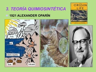 3. TEORÍA QUIMIOSINTÉTICA 1921 ALEXANDER OPARÍN 