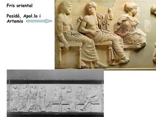 Fris oriental

Posidó, Apol.lo i
Artemis
 