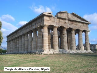 Temple de d’Hera a Paestum, Nàpols
 