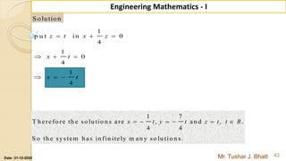 MATRIX ALGEBRA